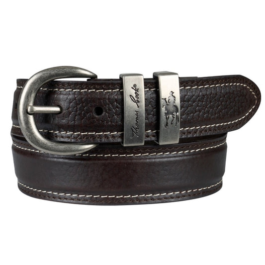Thomas Cook Leather Belt - Dark Chocolate
