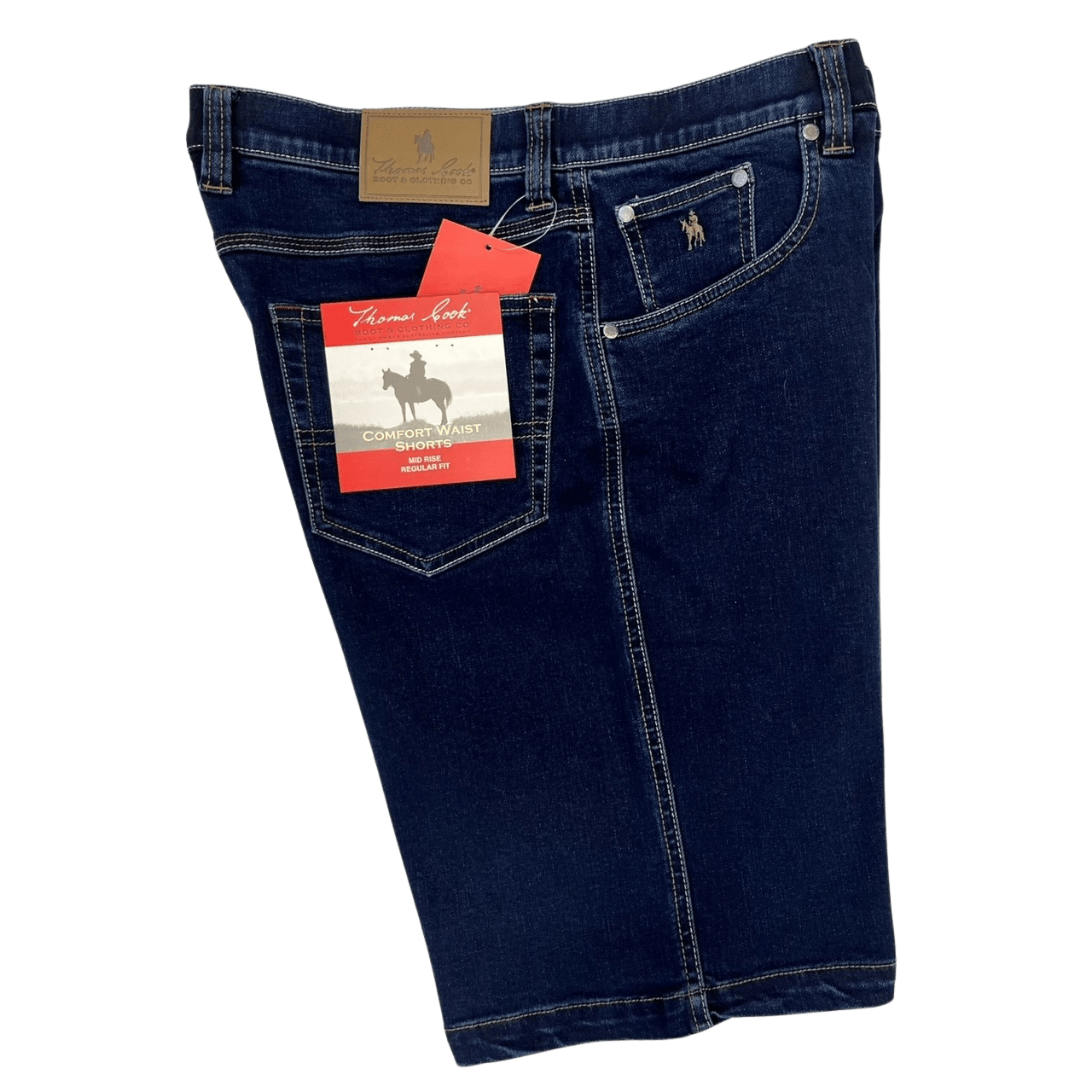 Thomas Cook Comfort Waist Shorts - Indigo