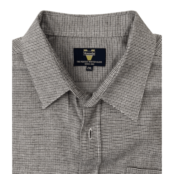 Vonnella Long Sleeve Shirt - Taupe Birdseye