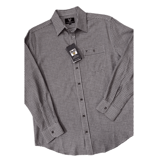 Vonnella Long Sleeve Shirt - Taupe/Navy